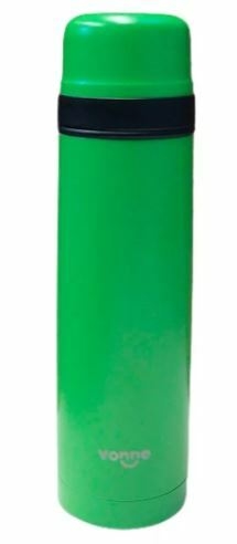 Termo Acero Inoxidable Vonne 1/2 Litro Frio Y Calor Tipo Bala Verde - comprar online