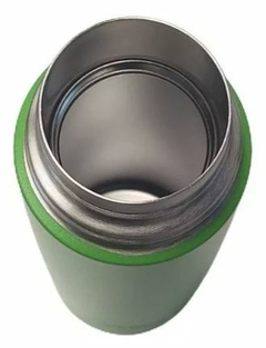 Termo Acero Inoxidable Vonne 1/2 Litro Frio Y Calor Tipo Bala Verde - tienda online