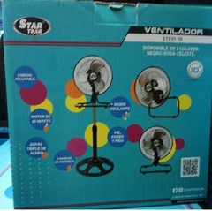 Ventilador Star Trak 10" 3 en 1 Varios Colores - SUPER POTENTE - comprar online
