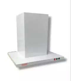 Campana Plana Anderson con Filtro Y Luz, Blanca 60 cm