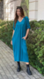 VESTIDO GAYA AZUL