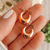 Argollas FANY GOLD - comprar online