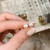 Aros Perlas Blancas