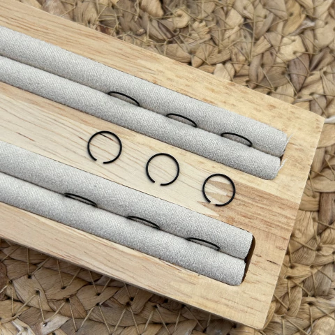 Aro Nariz Argolla Negra - comprar online