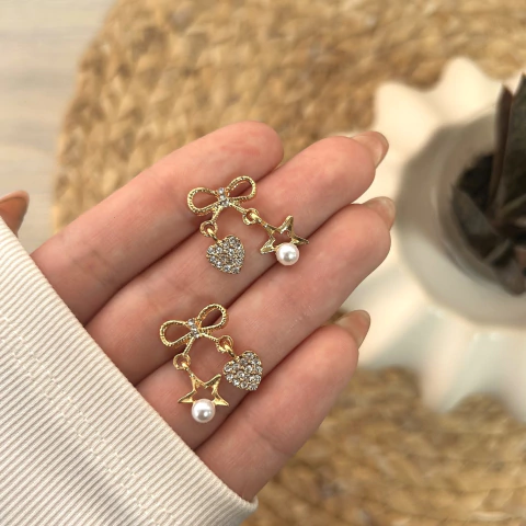 Aros Moño Perlas - comprar online