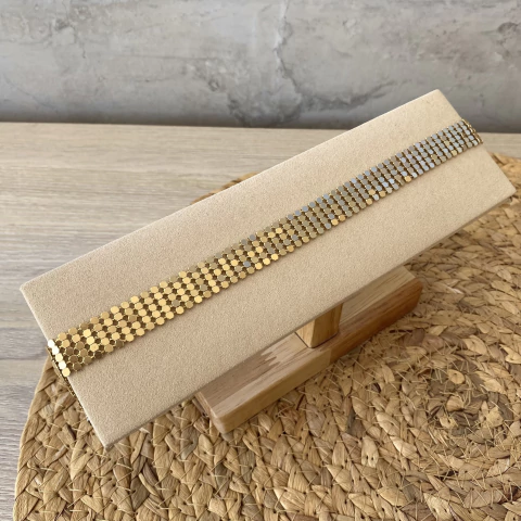 Choker Malla Metalica - comprar online