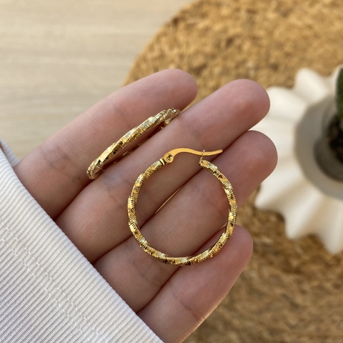 Argollas Texturadas - comprar online