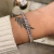 Pulsera Strass Rectangular