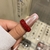 Anillo Sin Fin Rojo