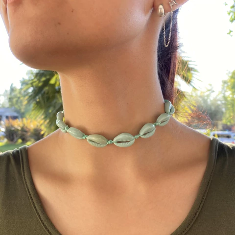 Choker LIYAN TURQUESA - comprar online