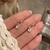 Argollas Corazon Nacar