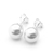 Aros Perlas Blancas - Abalorios Accesorios