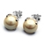 Aros Perlas Natural Engarzadas - tienda online