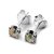 Aros Strass Engarzado Tornasol - comprar online