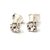 Aros Strass Engarzado Blanco en internet