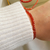 Pulsera CALLIA (rojo transparente) - comprar online