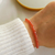 Pulsera CALLIA (rojo tornasol)