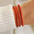 Pulsera CALLIA (rojo transparente) en internet