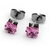 Aros SQUARE ROSA - comprar online