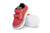 ZAPATILLAS CON ABROJO BEBES Y NIÑOS DE ECOCUERO ROJO - Weeskids