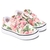 ZAPATILLAS CON ABROJO PARA BEBES FLORES GRANDES - comprar online