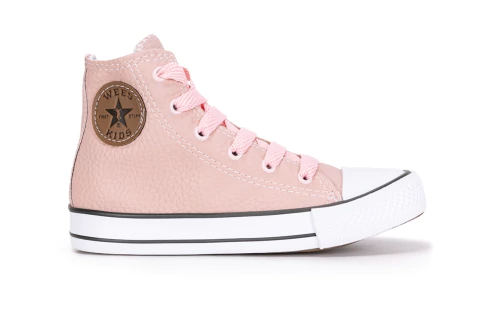 BOTA STARS P.U ECO CUERO ROSA BEBES Y NIÑOS 18-26 / 27-34 - comprar online