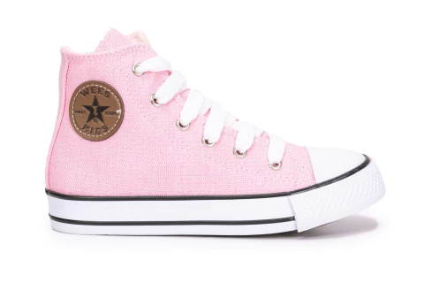 BOTA STARS ROSA LONA BEBES Y NIÑOS 18-26 / 27-34 - comprar online