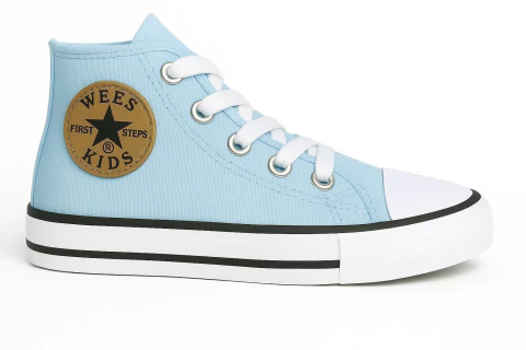 BOTA STARS CELESTE LONA BEBES Y NIÑOS 18-34 - comprar online