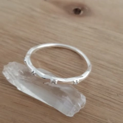 Anillo Bones Cubic Plata 925 en internet