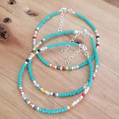 Pulsera Fradi Extensible 20cm Bolitas Plata 925 - comprar online