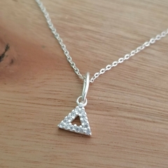 Dije Keops Cubic Triángulo Plata 925 en internet