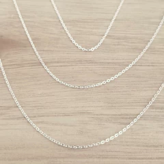 Cadena Clari Classic 40cm Plata 925 - comprar online