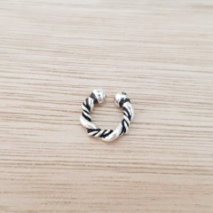 Aro Bosco Mini Cuff Bidu Boho 0.9mm Plata 925 - comprar online