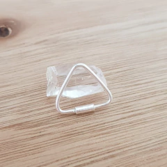 Aro Kefrén Argollita Triángulo 13mm Plata 925 (por Unidad) - Pircas Joyas