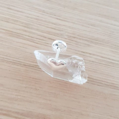 Aro Abridor Loving Corazón 5mm Plata 925 en internet