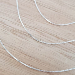 Cadena Veneciana Italiana 45cm Plata 925 - comprar online