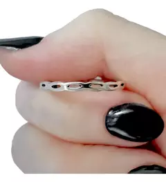 Anillo Moa Doble Plata 925