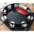 Pandereta Rhythm Tech redonda 10". Doble hilera de sonajas de nickel - Strawberry Fields Store