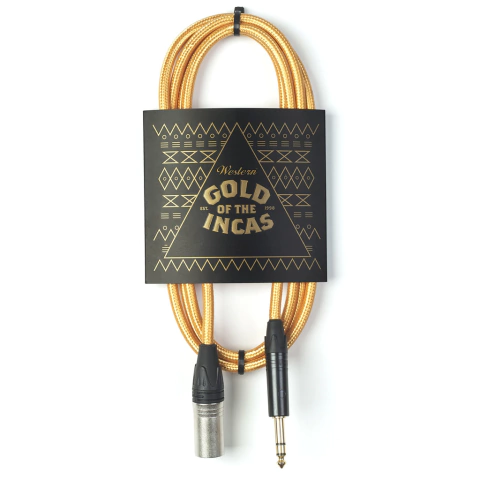 Western - Cable XLR Macho a Plug Stereo entelado (Código: CMPTRSTX) - comprar online