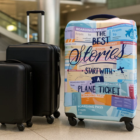 Funda Valija Grande - Boarding Pass - comprar online