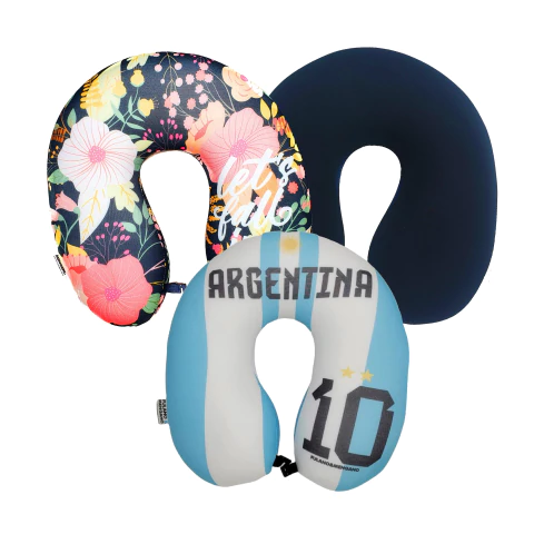 Pack 3 Cuello De Viaje Almohada Cervical - Pack N° 15