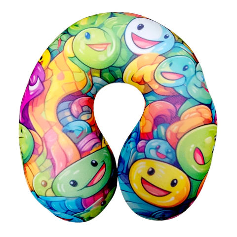 Almohada Cuello Cervical Viaje - Smiles New