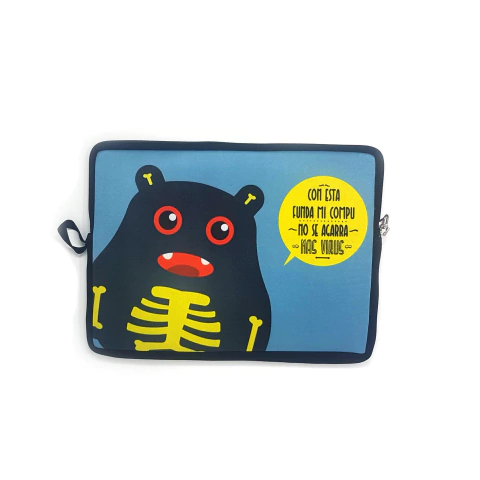 Porta Documentos Chico Organizador De Viaje Neoprene - Virus