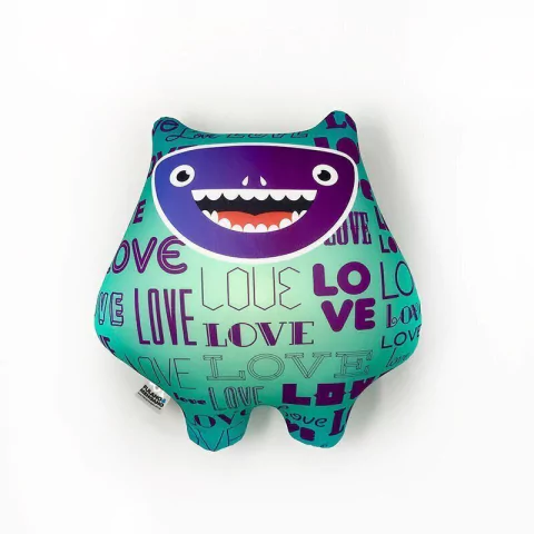 Monstruo Grande Love Turquesa