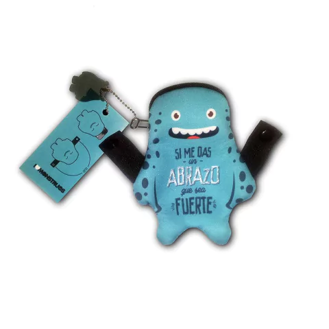 Porta Llaves neoprene monstruo - Abrazo