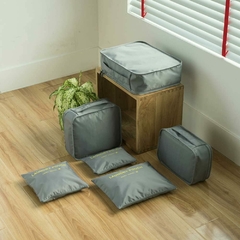 Organizador de Valija Set x6 Estuches - Gris Claro - comprar online