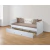 DIVAN CAMA DE 1 PLAZA ECOPACK BLANCO CON CARRO - comprar online