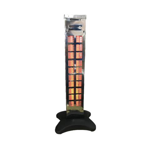 Estufa electrica infrarroja de cuarzo vertical 