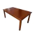 MESA DE COMEDOR TRAMPA EXTENSIBLE 180 A 220 CM CAOBA - comprar online