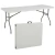 MESA PLEGABLE PARA JARDIN TIPO VALIJA DE 180 X 70 CM BLANCO - comprar online